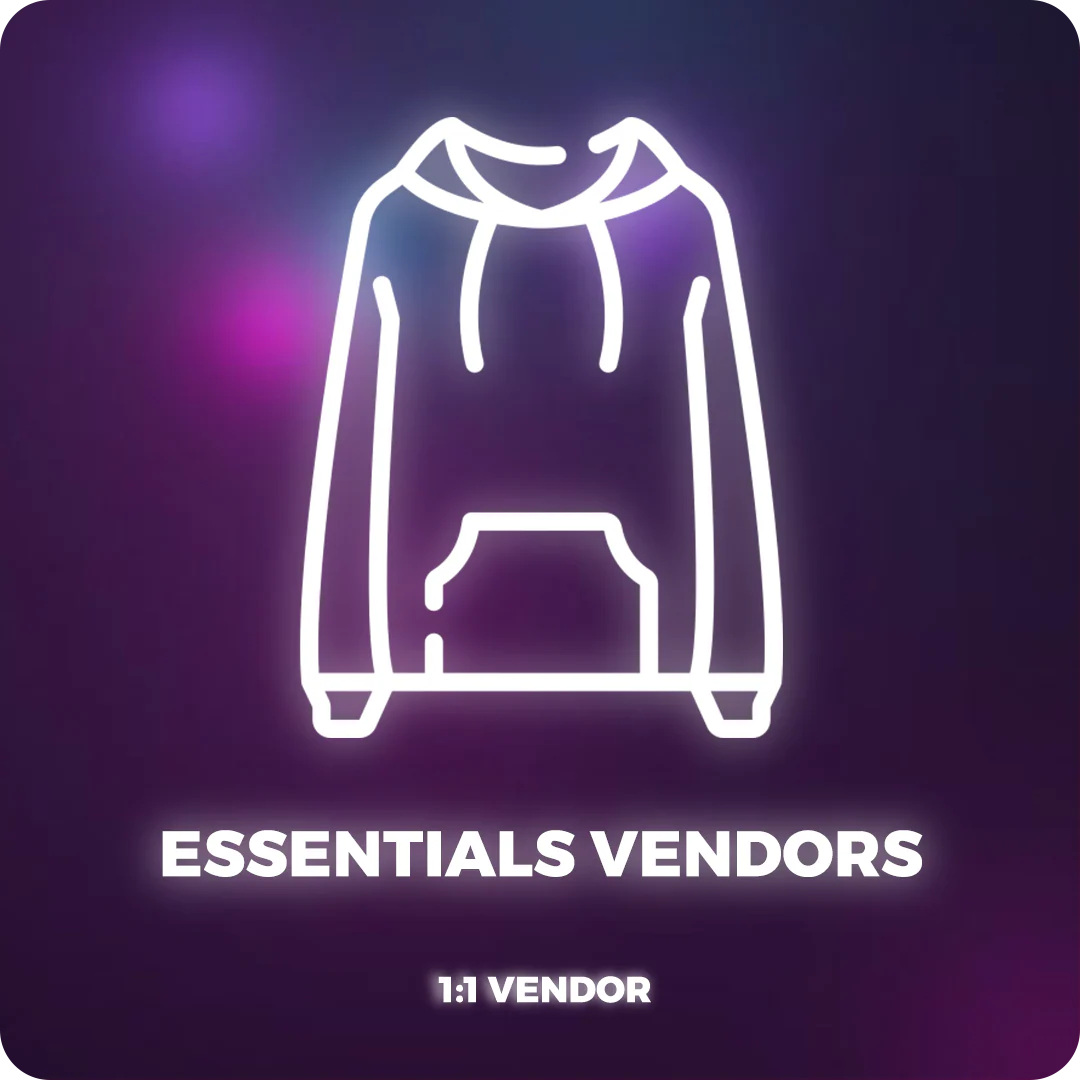 ESSENTIALS VENDORS