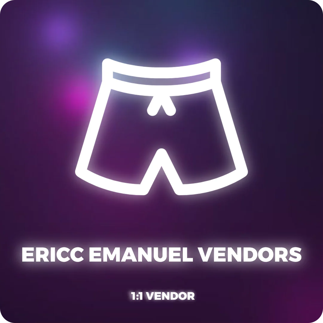 ERICC EMANUEL VENDORS